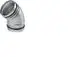 STIEBEL-ELTRON-Bogen-DN-100-30-Grad-Stahlblech-verzinkt-159301 gallery number 1